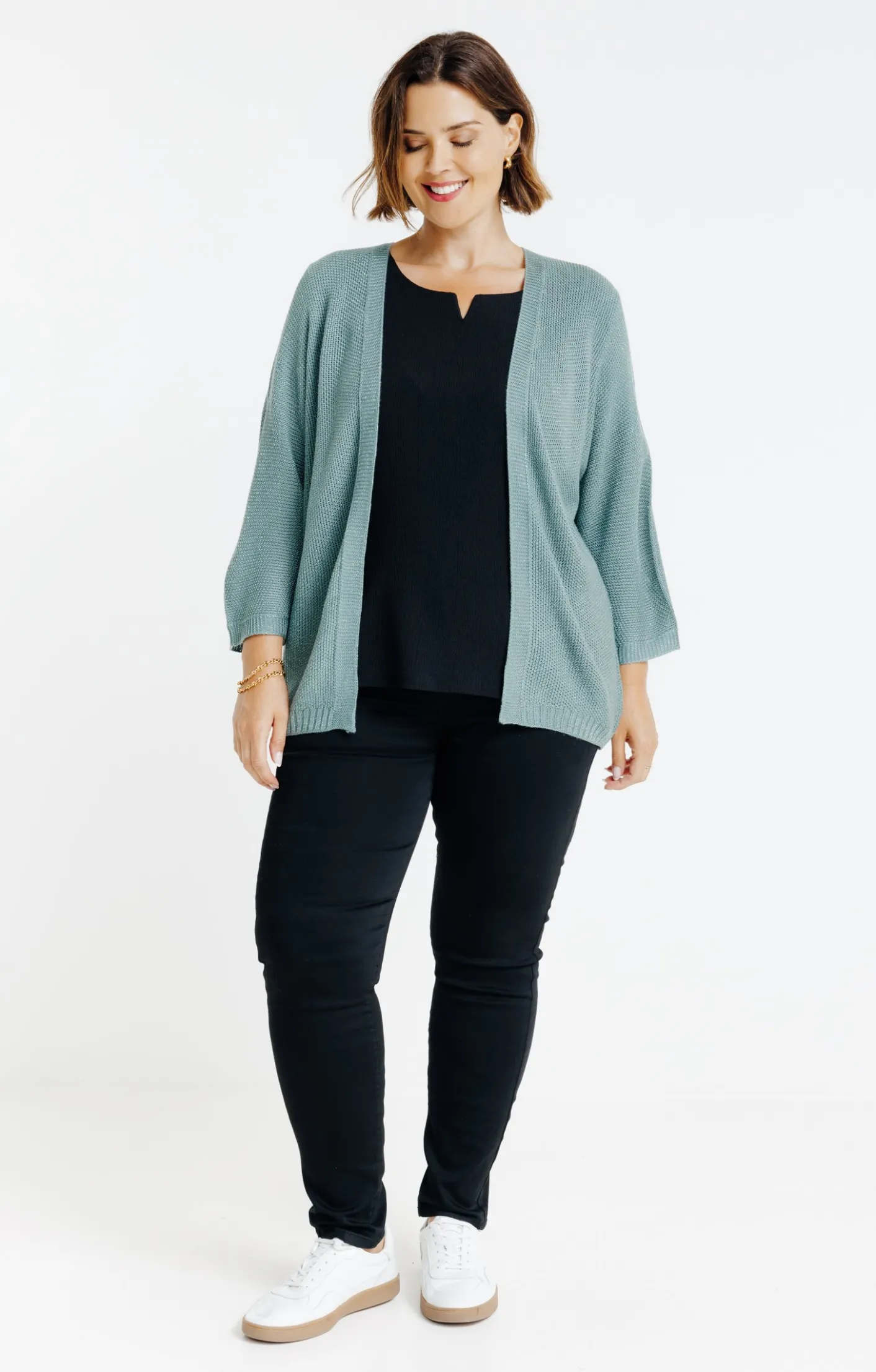 Toscane Boutique Cardigan avec fil lurex| Pulls & Cardigans
