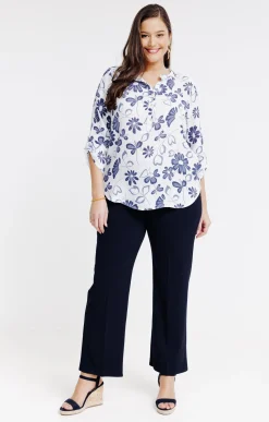 Toscane Boutique Chemise à imprimé floral| Chemisiers & Tuniques