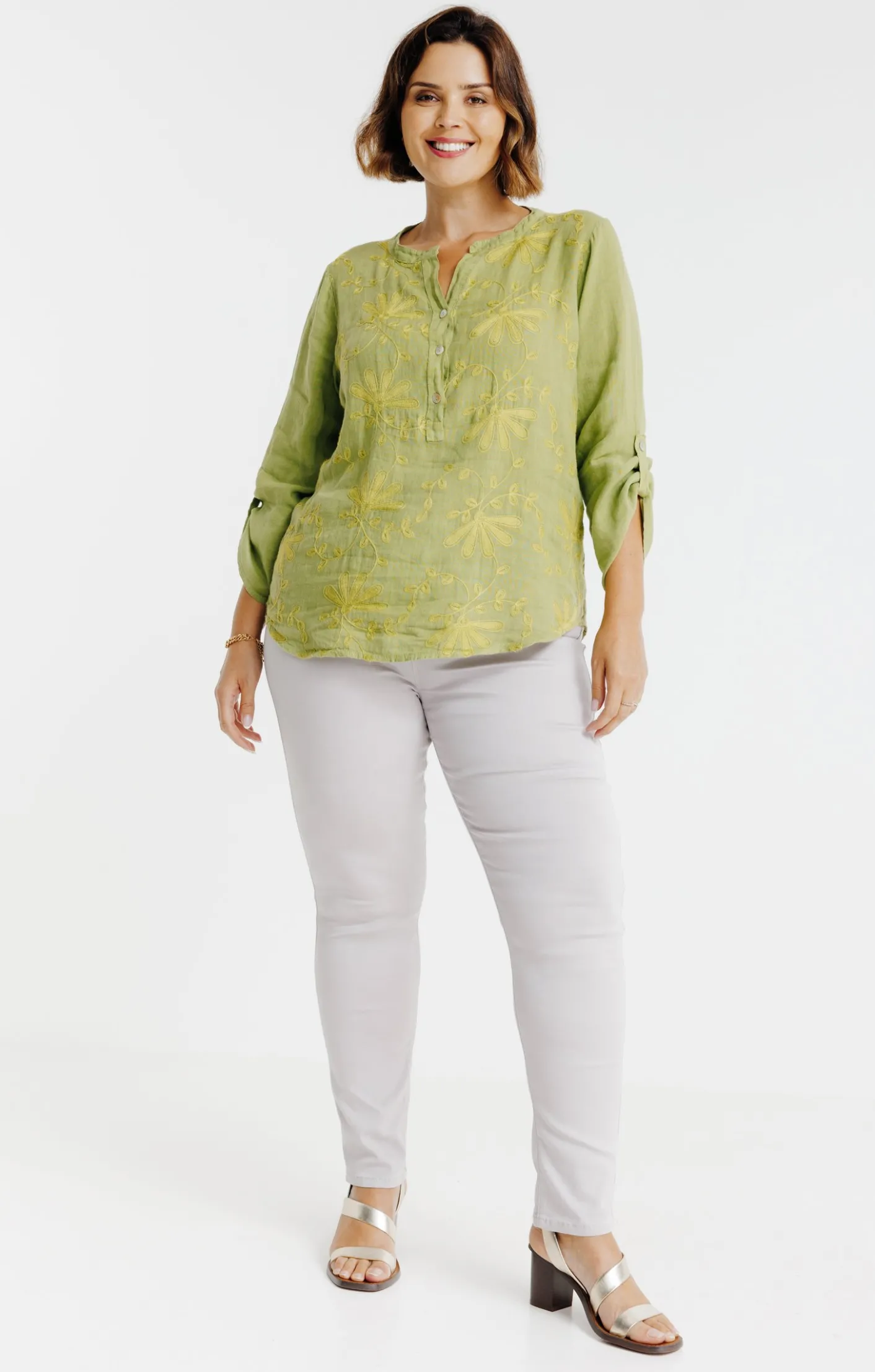 Toscane Boutique Chemise brodée| Chemisiers & Tuniques