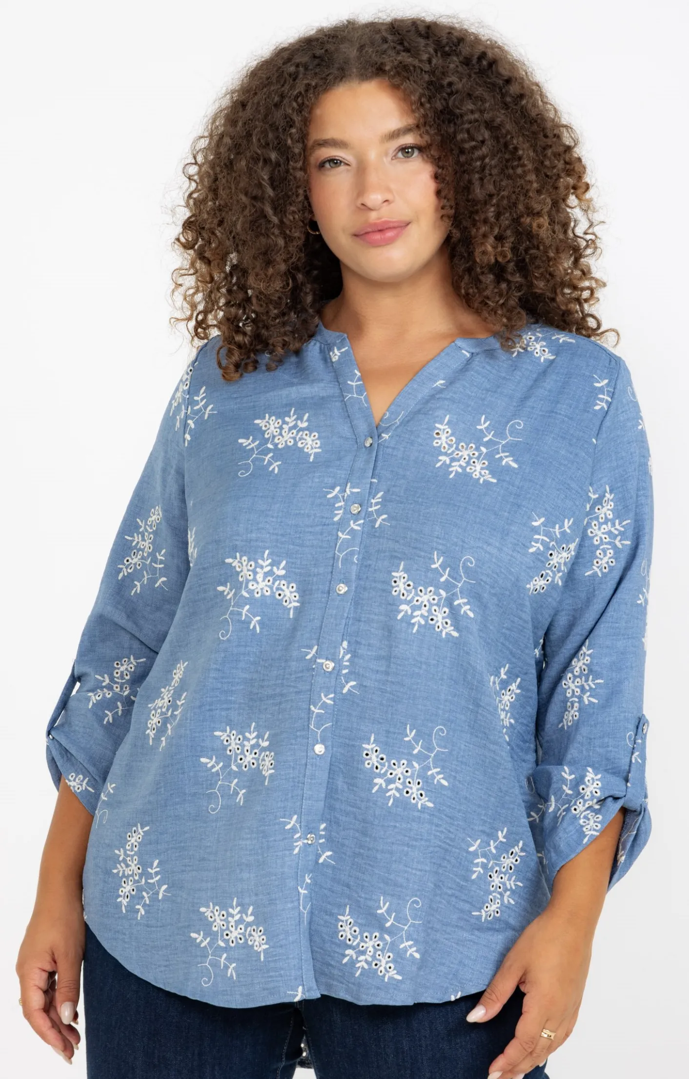 Toscane Boutique Chemise brodée| Chemisiers & Tuniques