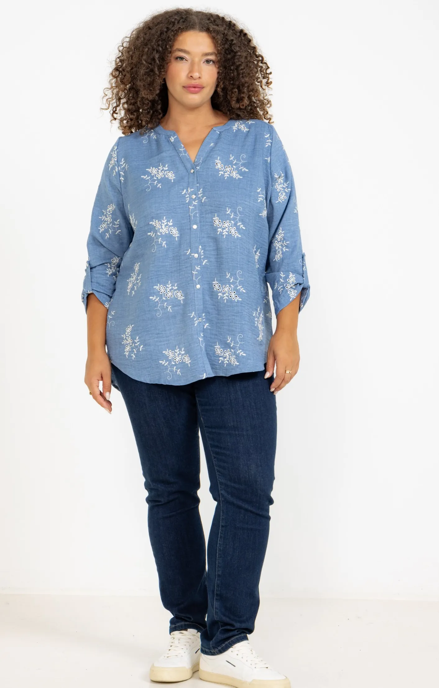 Toscane Boutique Chemise brodée| Chemisiers & Tuniques