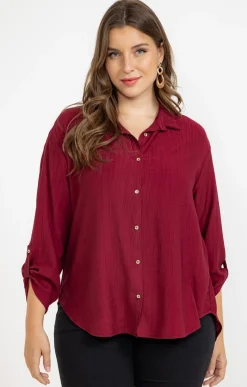 Toscane Boutique Chemise effet froissé| Chemisiers & Tuniques