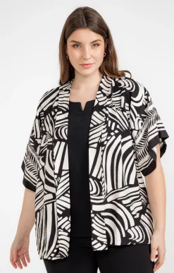 Toscane Boutique Chemise imprimée ouverte| Chemisiers & Tuniques