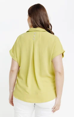 Toscane Boutique Chemise manches courtes unie| Chemisiers & Tuniques