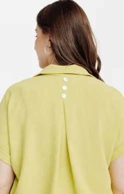Toscane Boutique Chemise manches courtes unie| Chemisiers & Tuniques