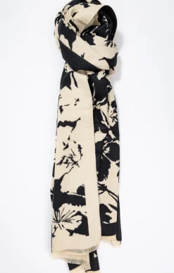 Toscane Boutique Echarpe chaude florale| Accessoires