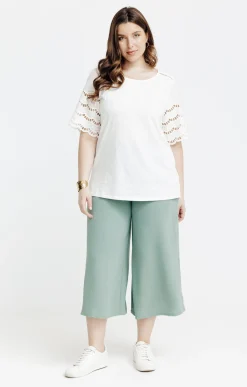 Toscane Boutique Jupe culotte à poches| Jupes
