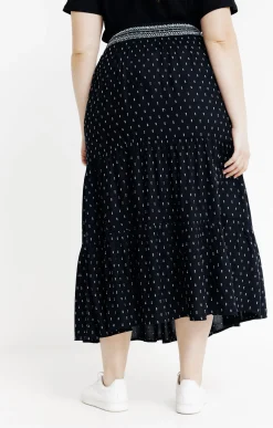 Toscane Boutique Jupon taille smockée tissu plumetis| Jupes