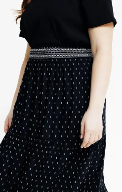 Toscane Boutique Jupon taille smockée tissu plumetis| Jupes