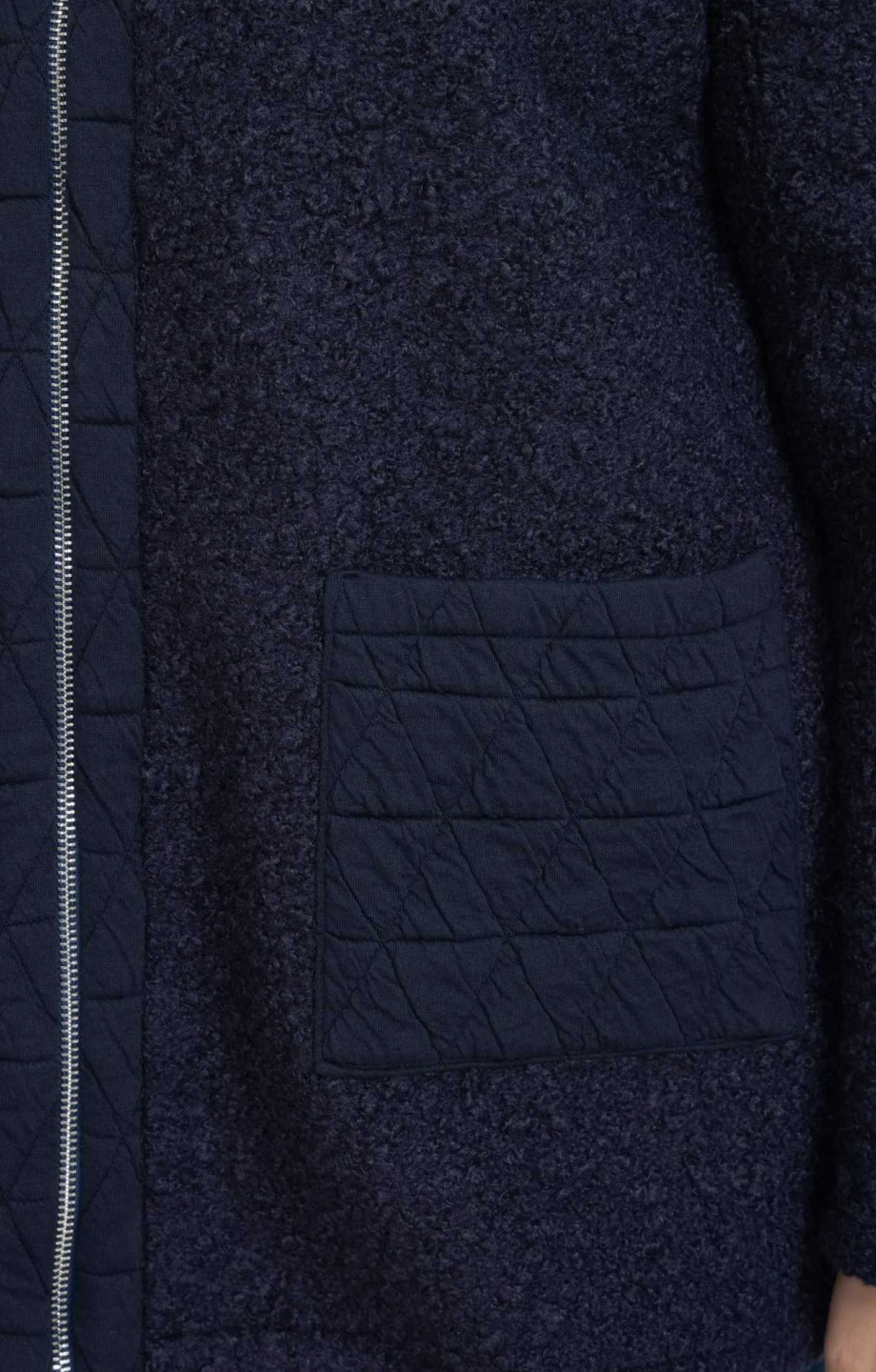 Toscane Boutique Manteau bi-matière| Manteaux