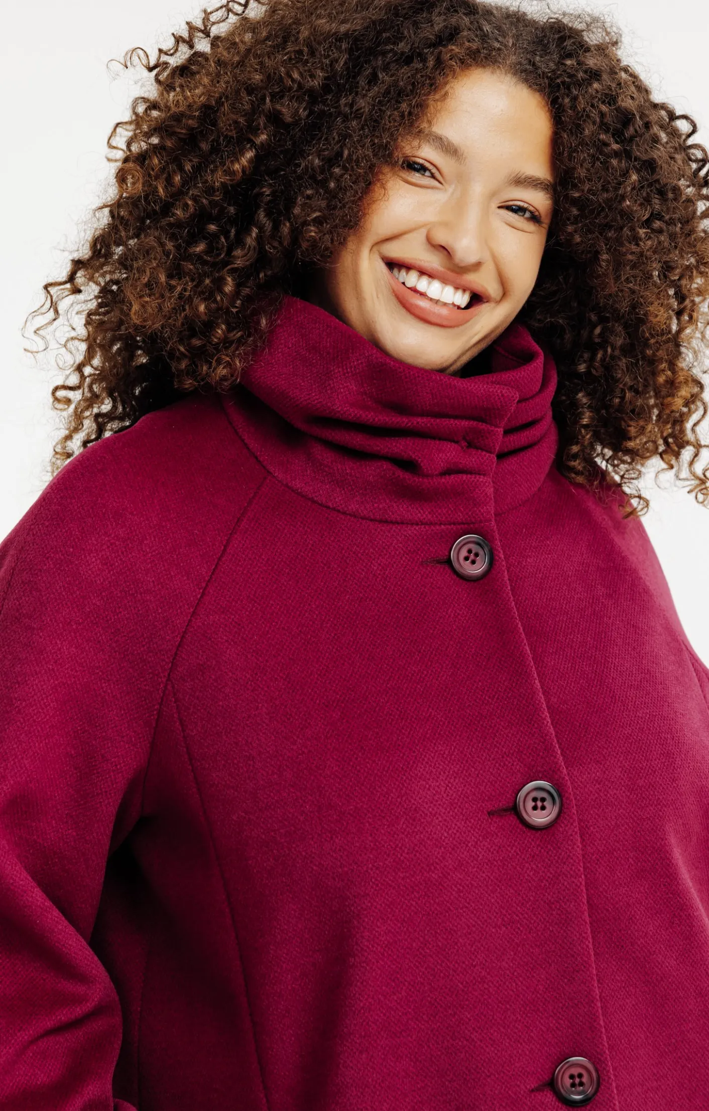 Toscane Boutique Manteau col boule| Manteaux