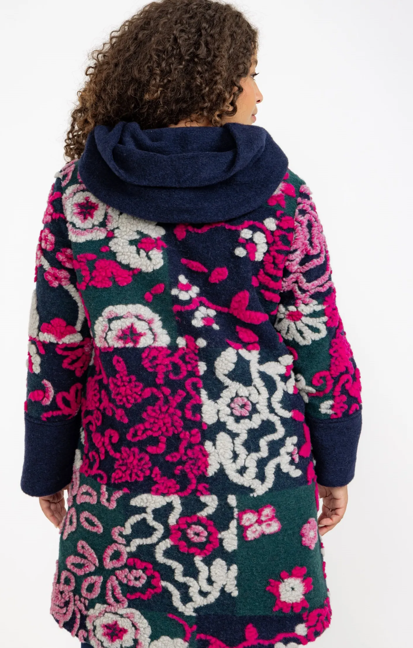 Toscane Boutique Manteau fantaisie patchs| Manteaux