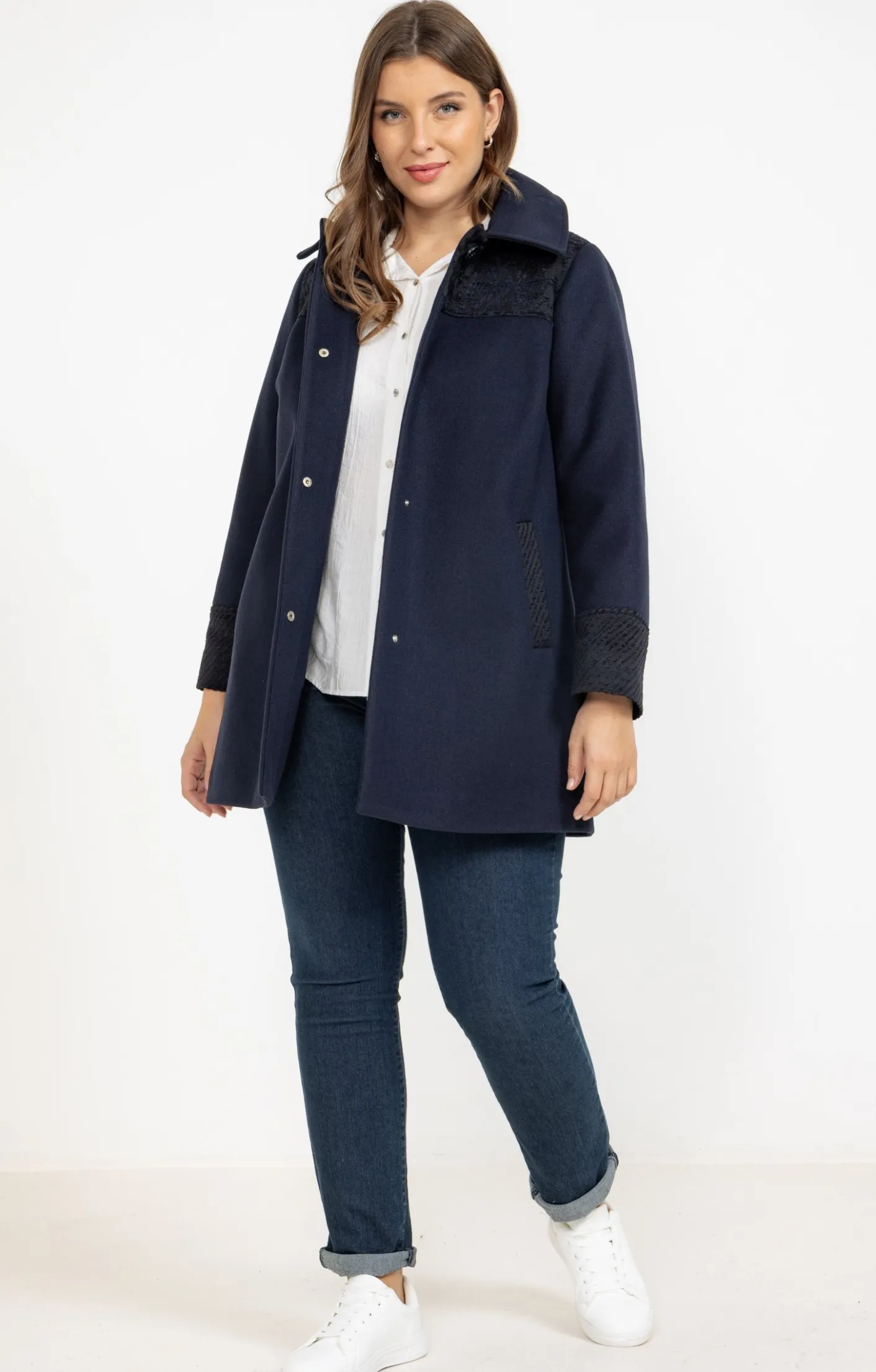 Toscane Boutique Manteau pacth avec capuche| Manteaux