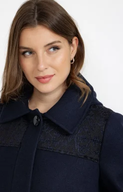 Toscane Boutique Manteau pacth avec capuche| Manteaux