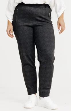 Toscane Boutique Pantalon de ville à carreaux| Pantalons