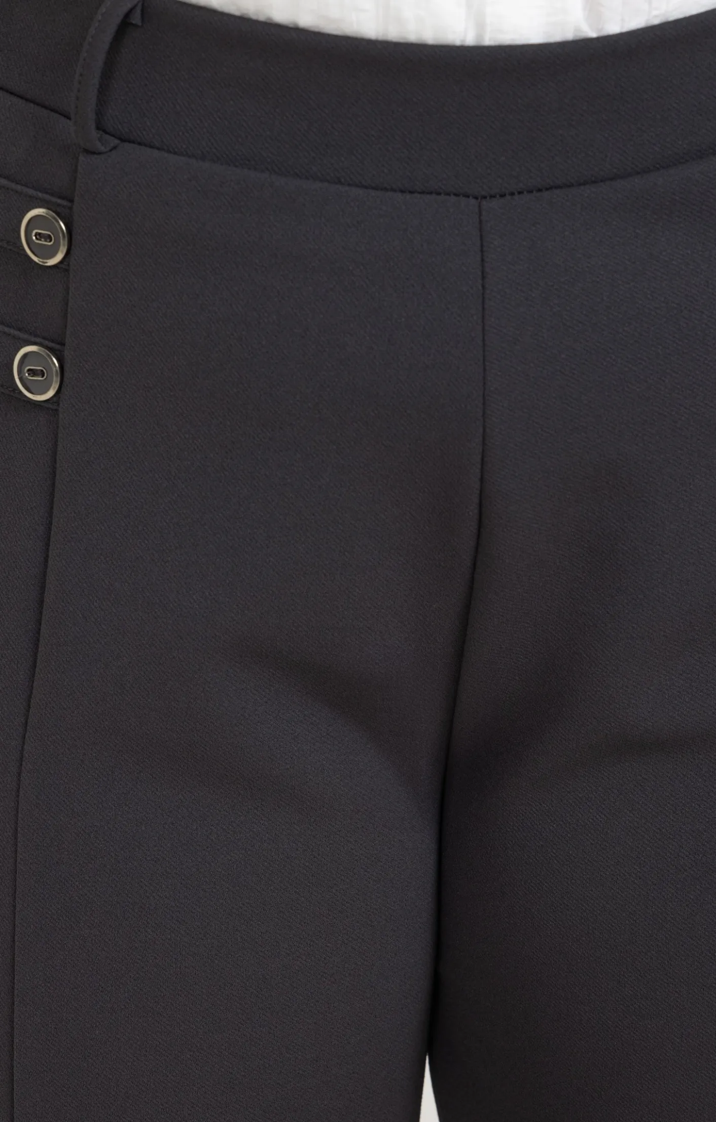 Toscane Boutique Pantalon droit avec boutons| Pantalons