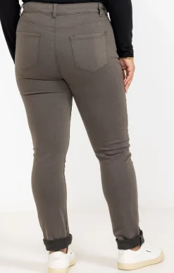 Toscane Boutique Pantalon droit effet satin| Pantalons