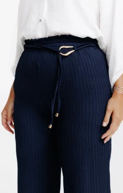 Toscane Boutique Pantalon fluide jolie ceinture| Pantalons