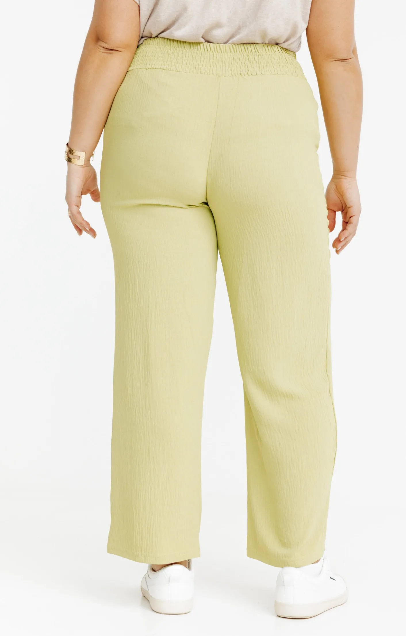 Toscane Boutique Pantalon large détail boutons coco| Pantalons
