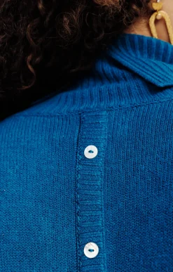 Toscane Boutique Pull uni col montant| Pulls & Cardigans