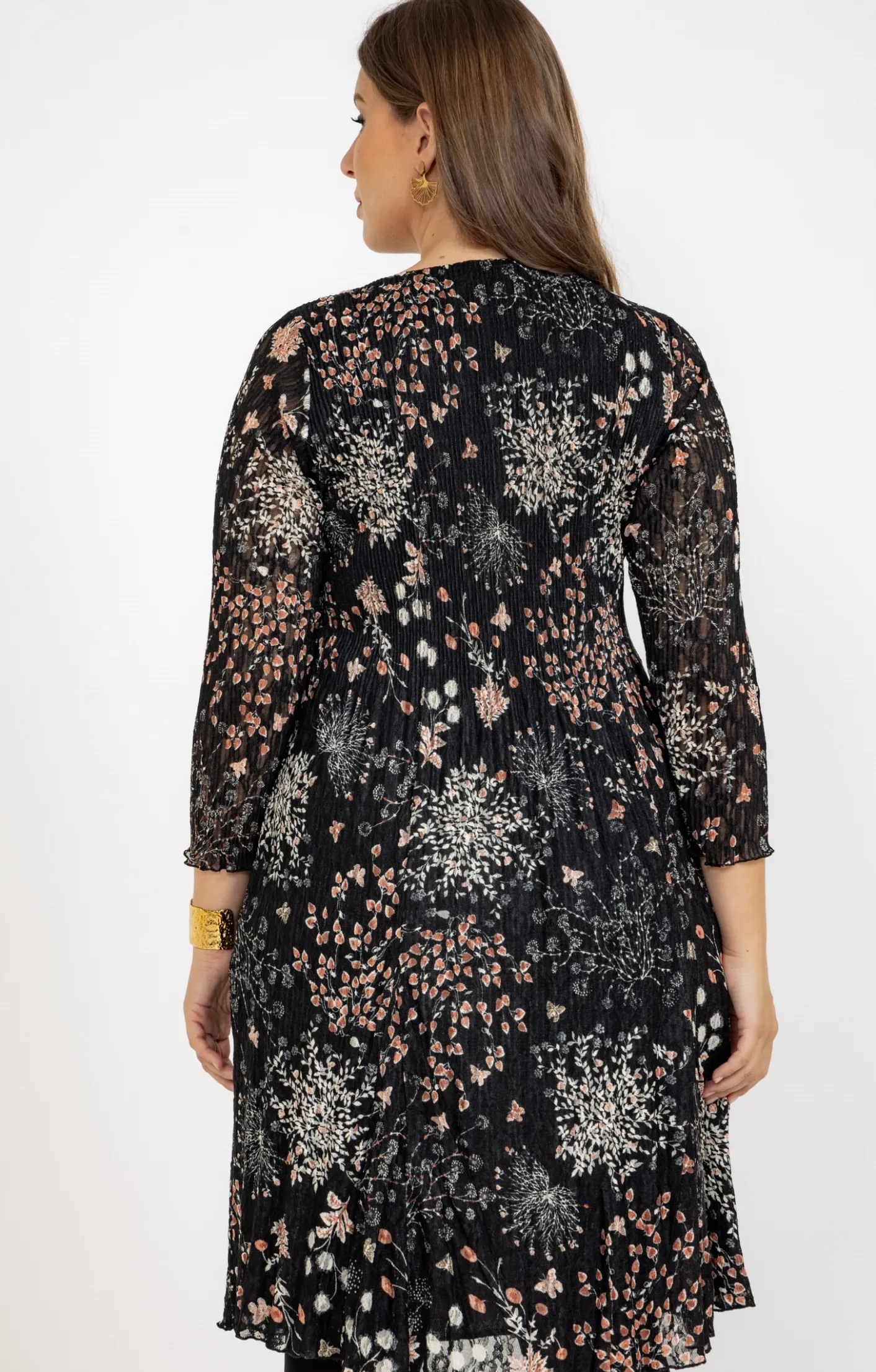 Toscane Boutique Robe imprimée plissée| Robes