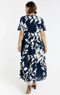 Toscane Boutique Robe longue imprimé fleuri| Robes