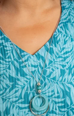Toscane Boutique Robe plissée imprimée| Robes