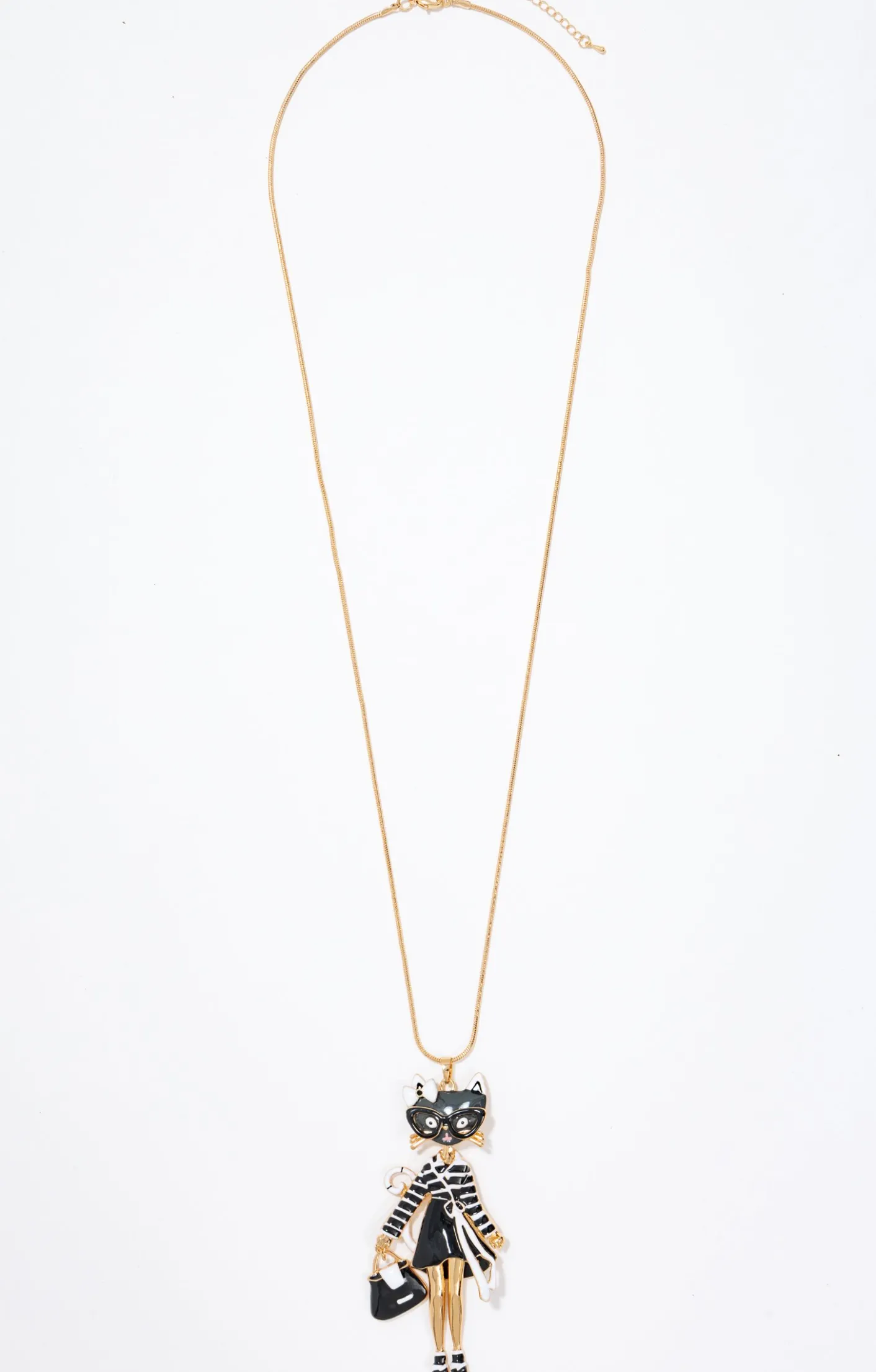 Toscane Boutique Sautoir poupée chat chic| Accessoires