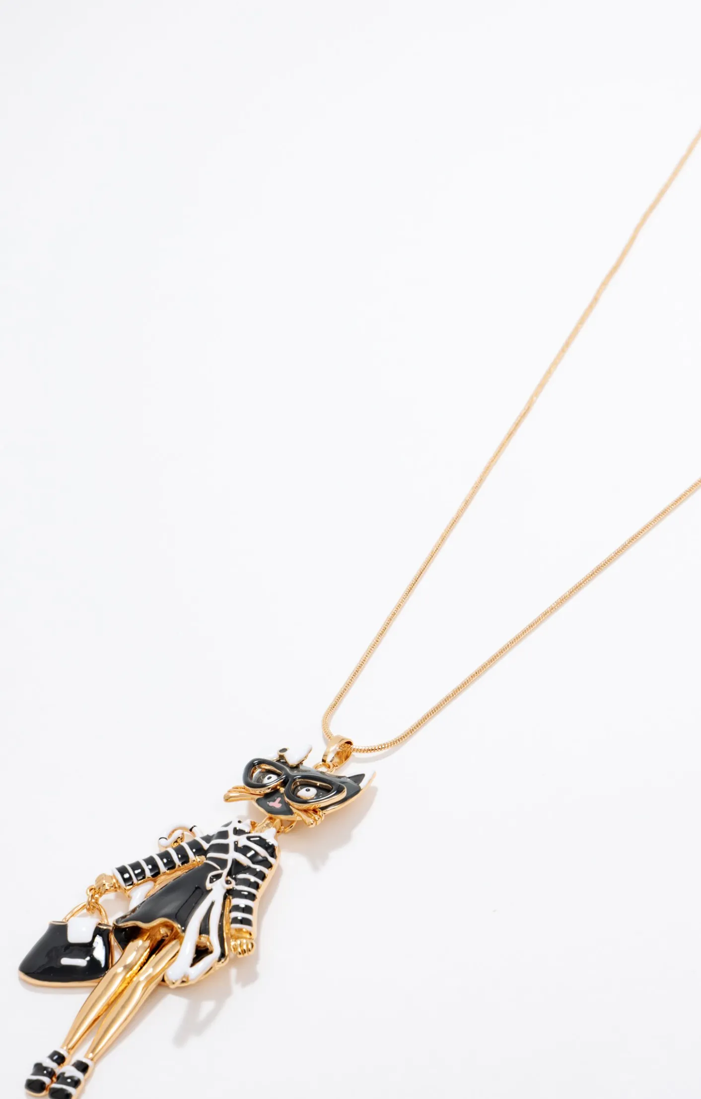 Toscane Boutique Sautoir poupée chat chic| Accessoires