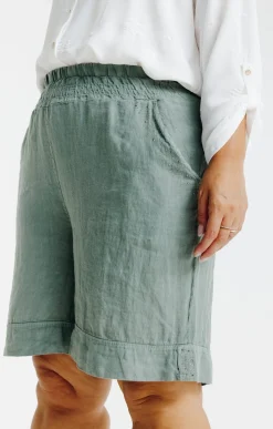 Toscane Boutique Short large en lin| Pantalons