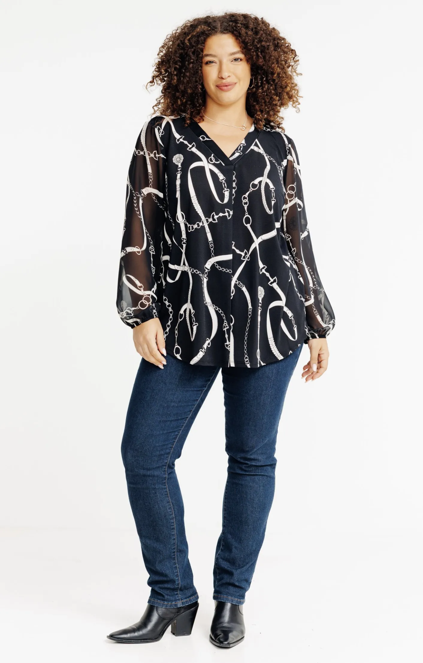 Toscane Boutique Tee-shirt bi-matière| Tee-shirts