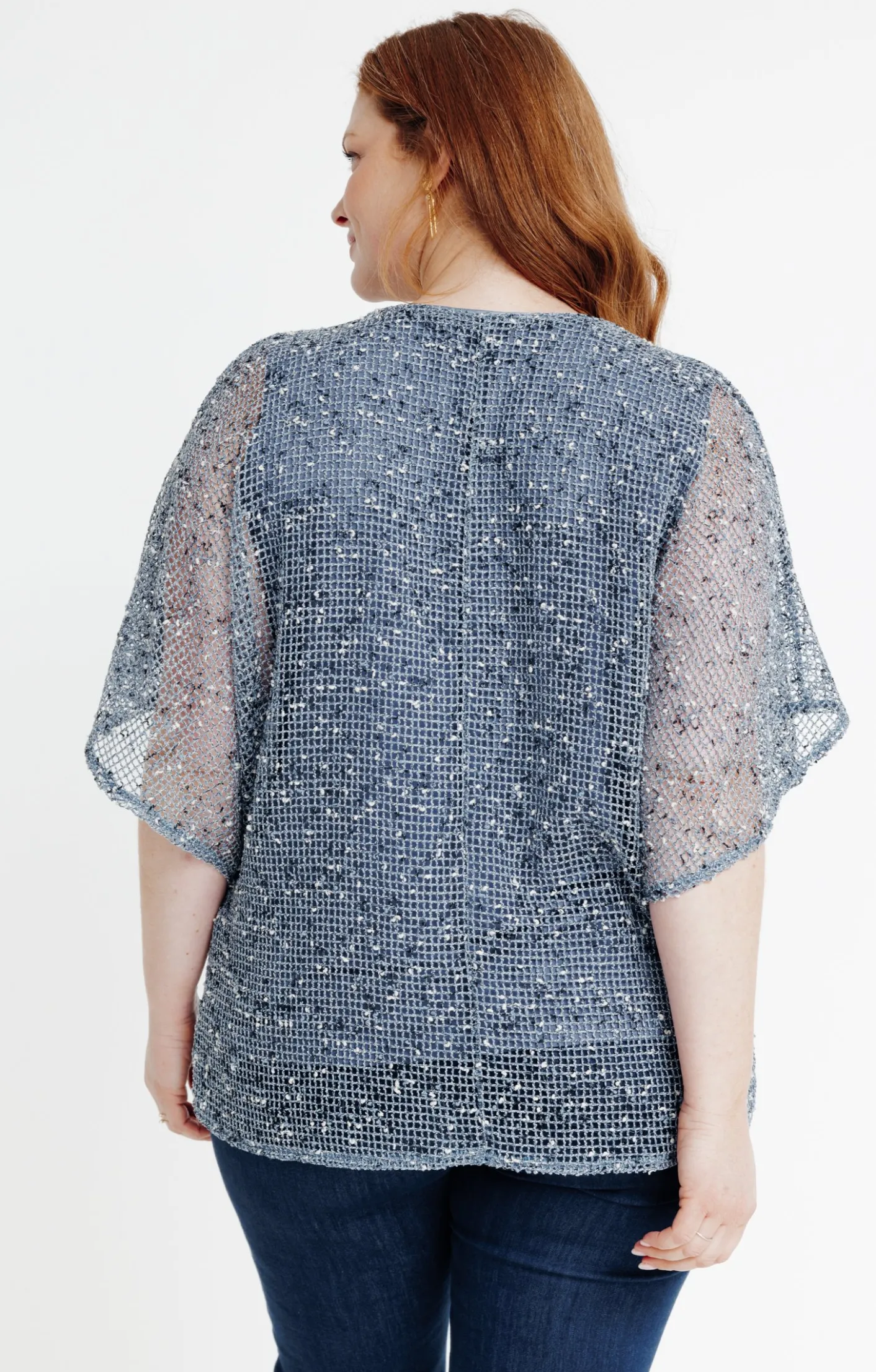 Toscane Boutique Tee-shirt en maille reliefée| Tee-shirts