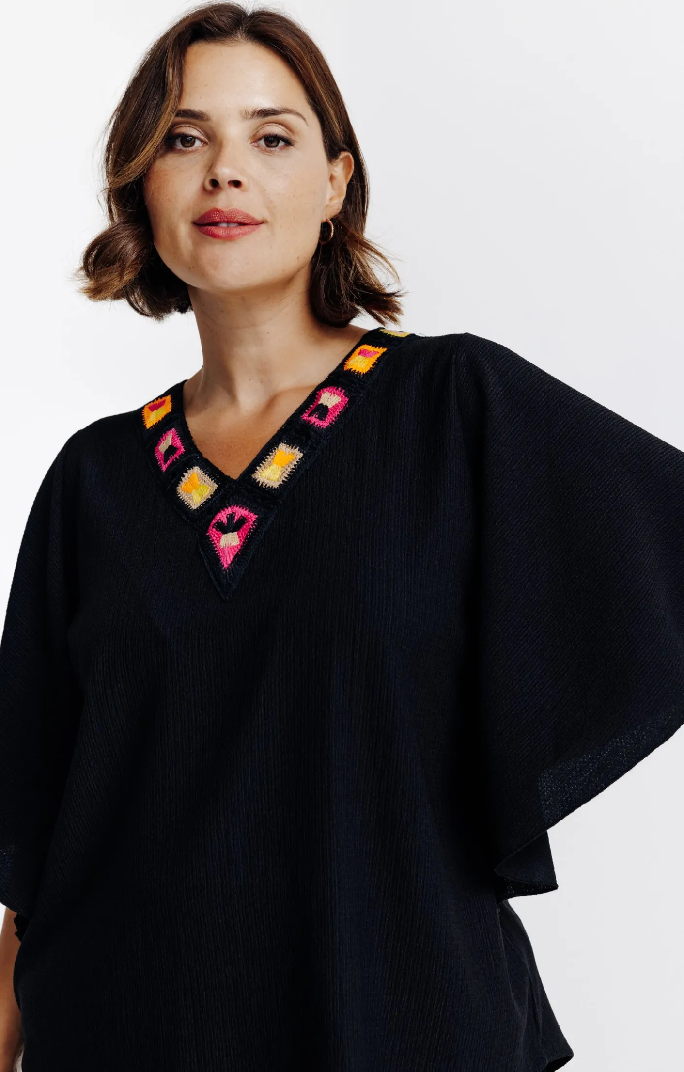 Toscane Boutique Tee-shirt forme poncho| Tee-shirts