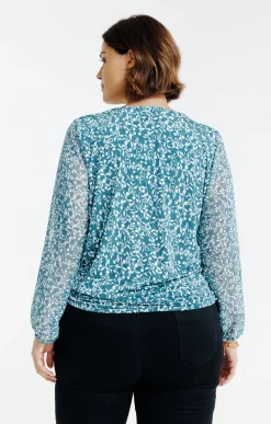 Toscane Boutique Tee-shirt imprimé avec collier| Tee-shirts