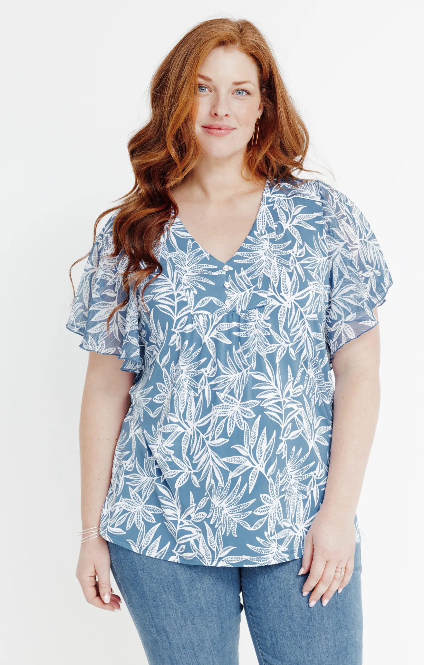 Toscane Boutique Tee-shirt imprimé bicolore| Tee-shirts