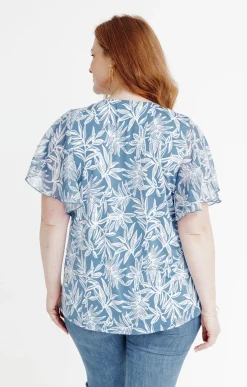 Toscane Boutique Tee-shirt imprimé bicolore| Tee-shirts