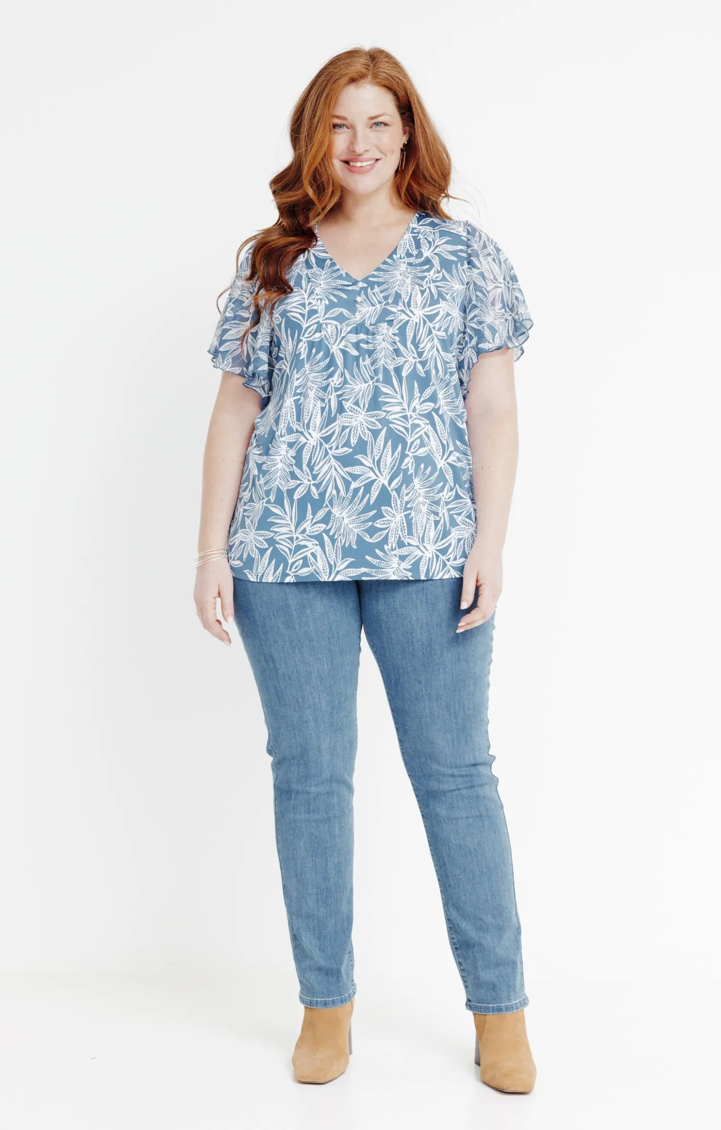 Toscane Boutique Tee-shirt imprimé bicolore| Tee-shirts