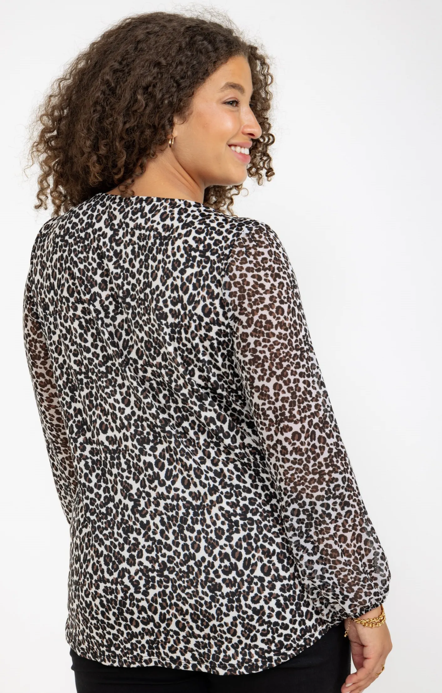 Toscane Boutique Tee-shirt imprimé léopard| Tee-shirts