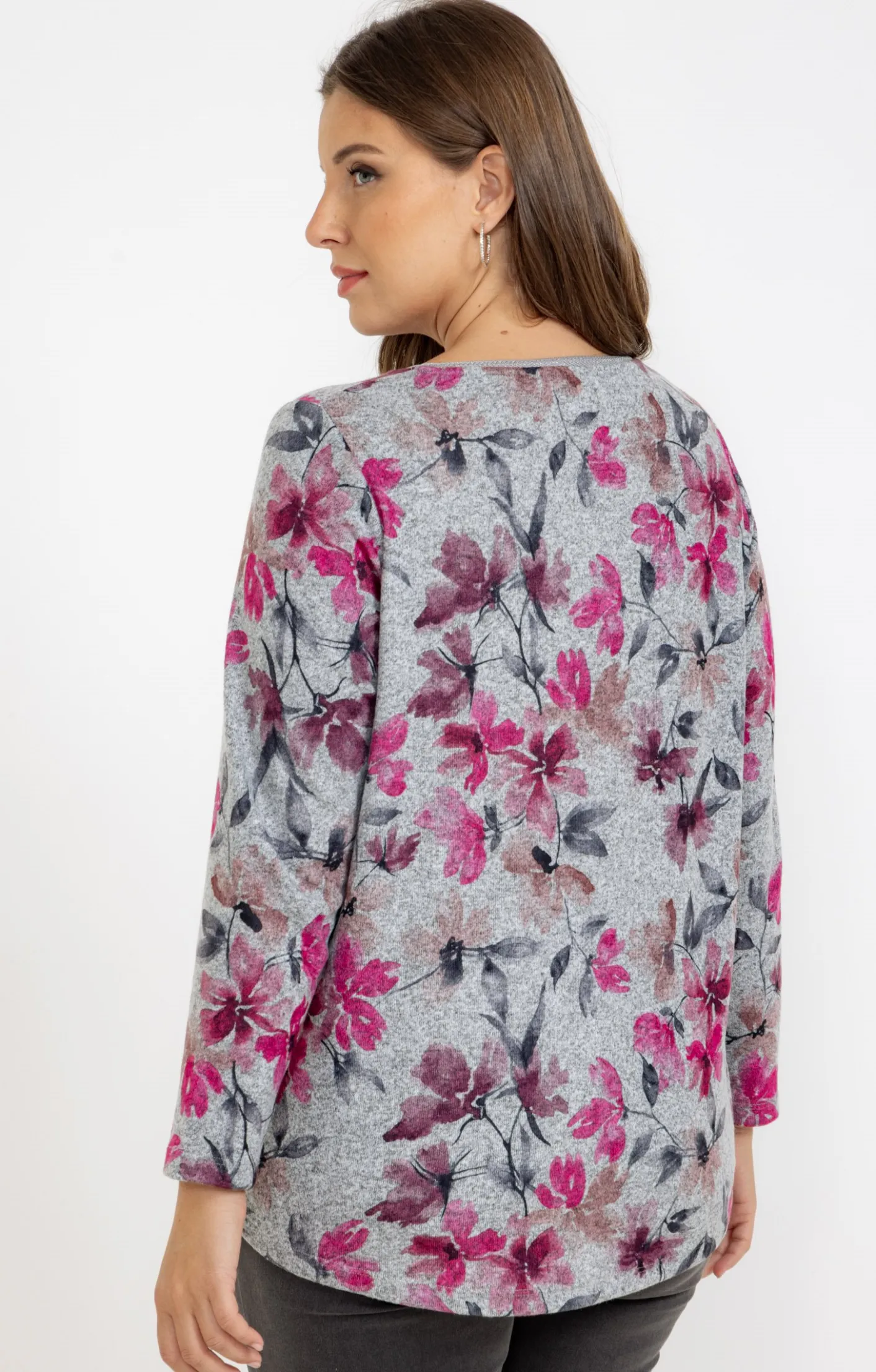 Toscane Boutique Tee-shirt maille chaude imprimé| Tee-shirts