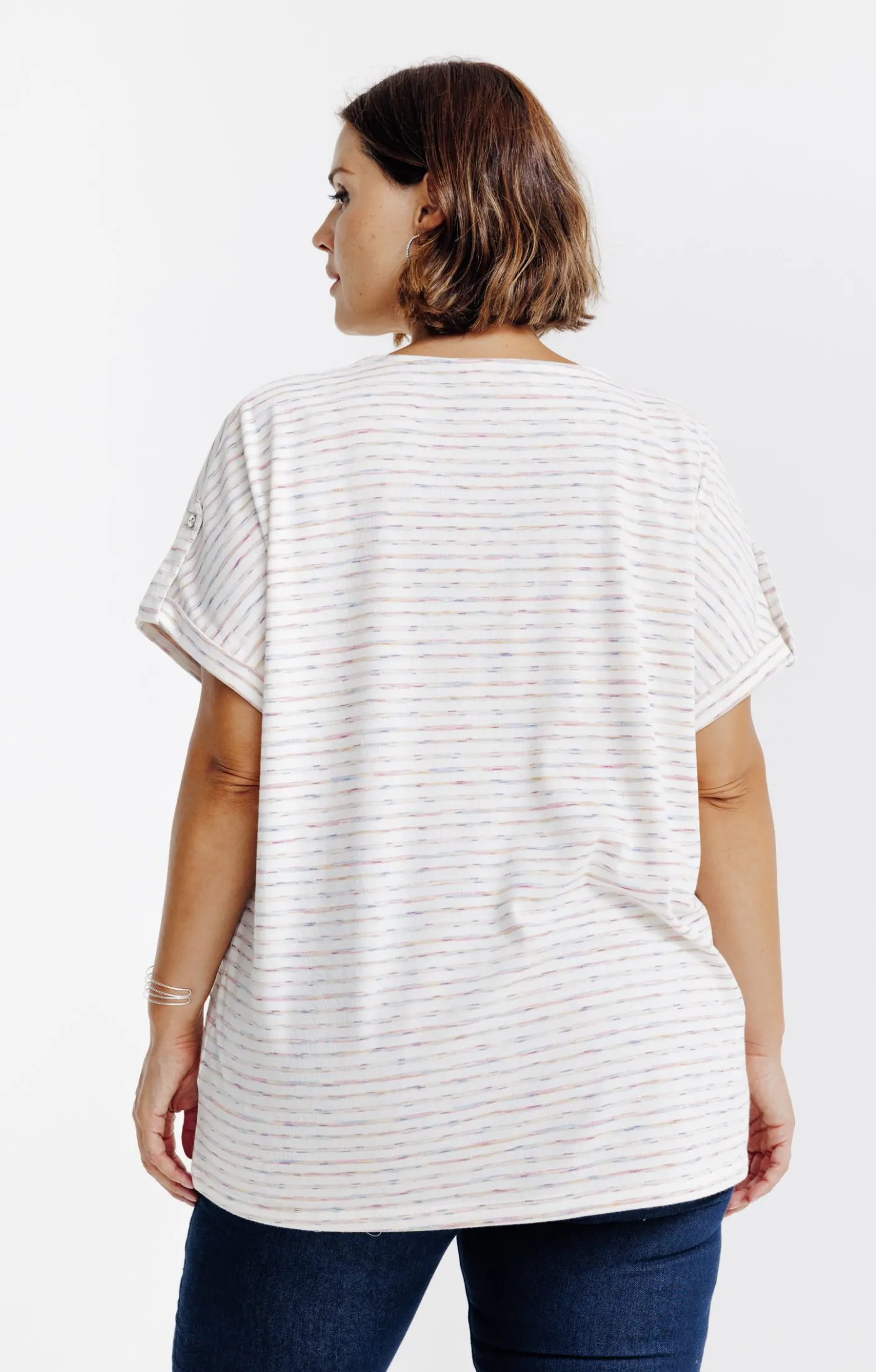 Toscane Boutique Tee-shirt rayé| Tee-shirts