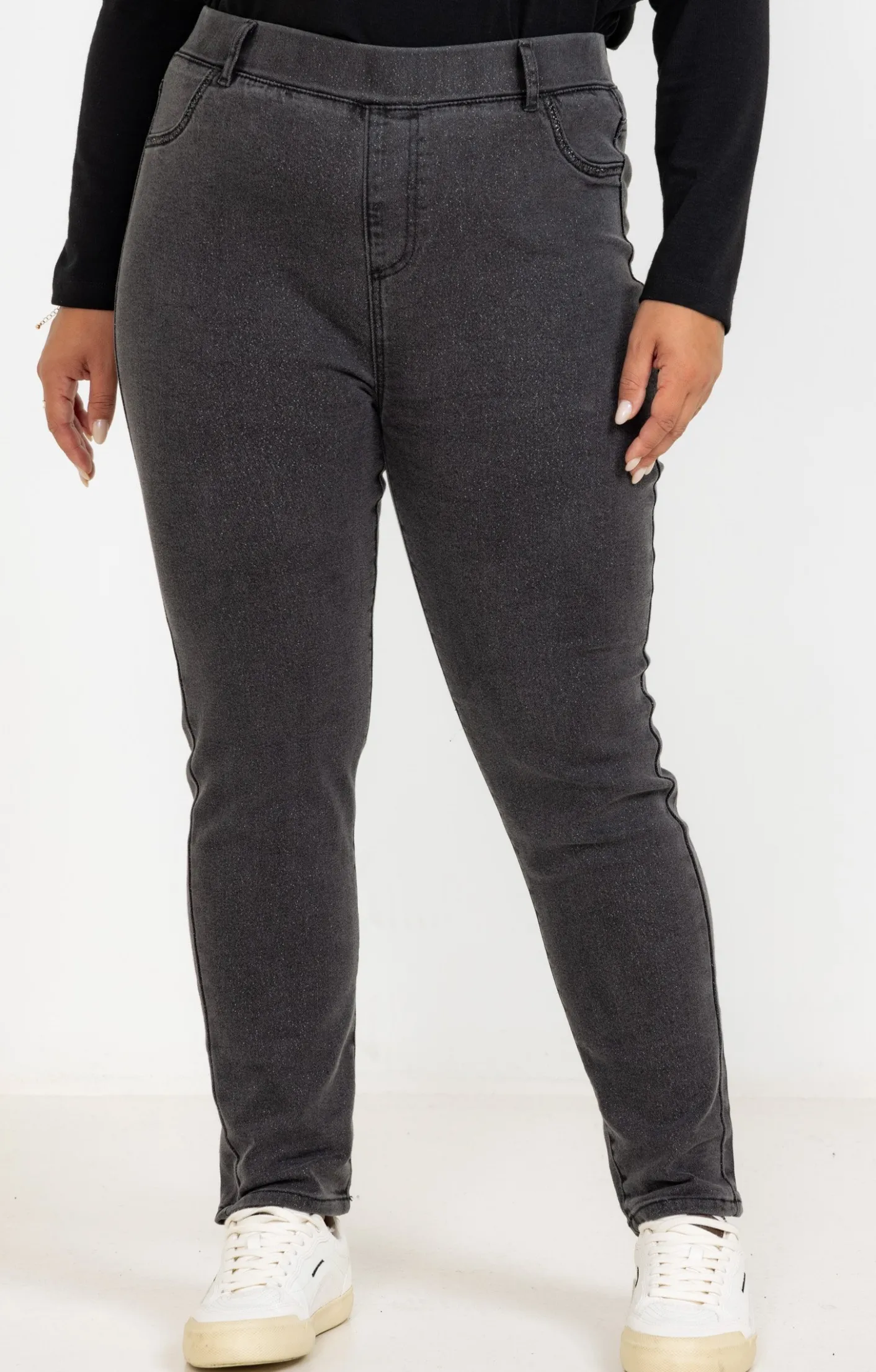 Toscane Boutique Tregging brillant| Pantalons