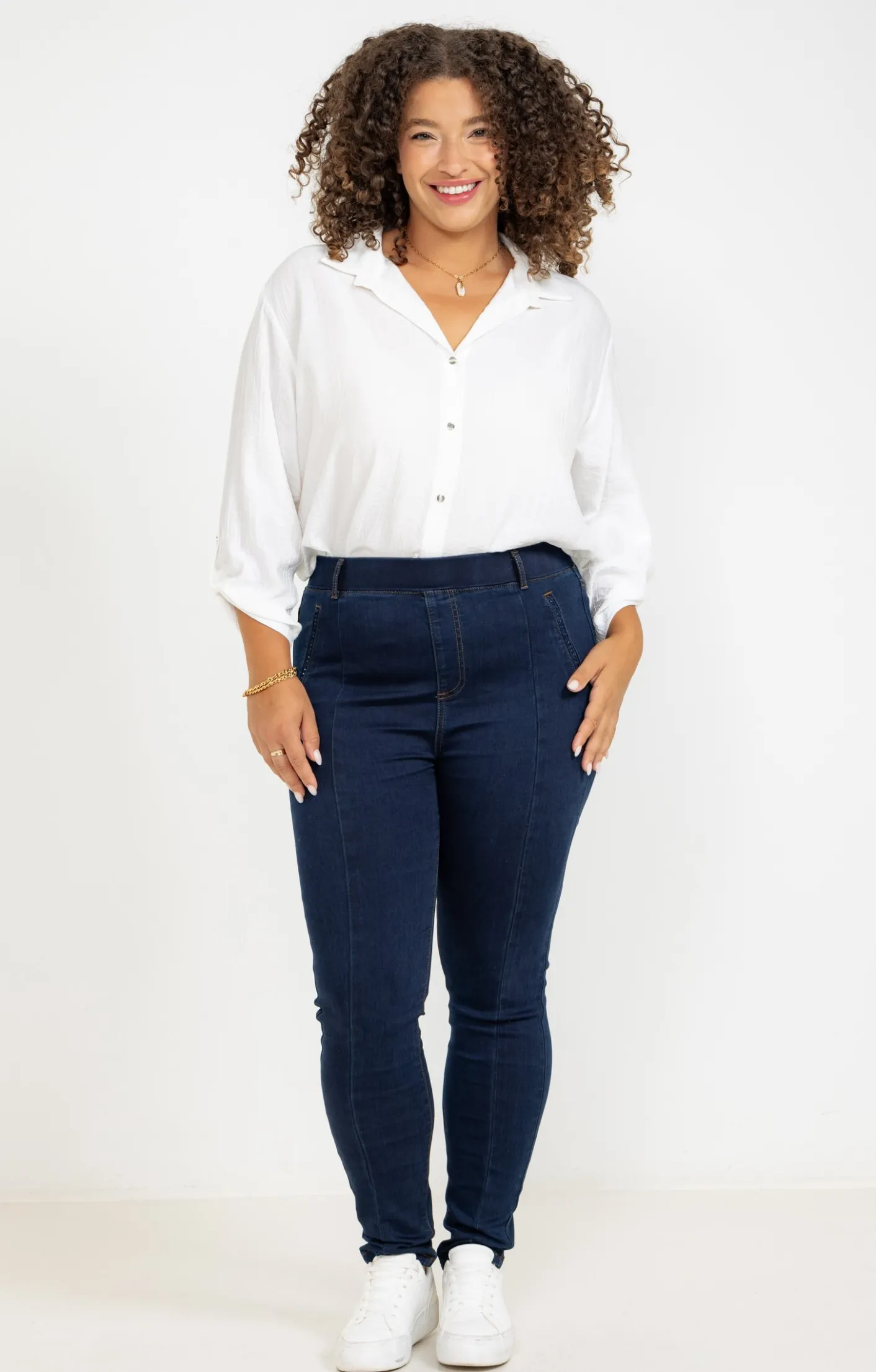 Toscane Boutique Tregging denim| Pantalons