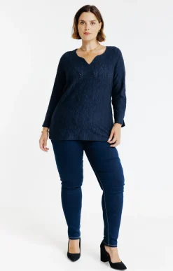 Toscane Boutique Tregging denim| Pantalons