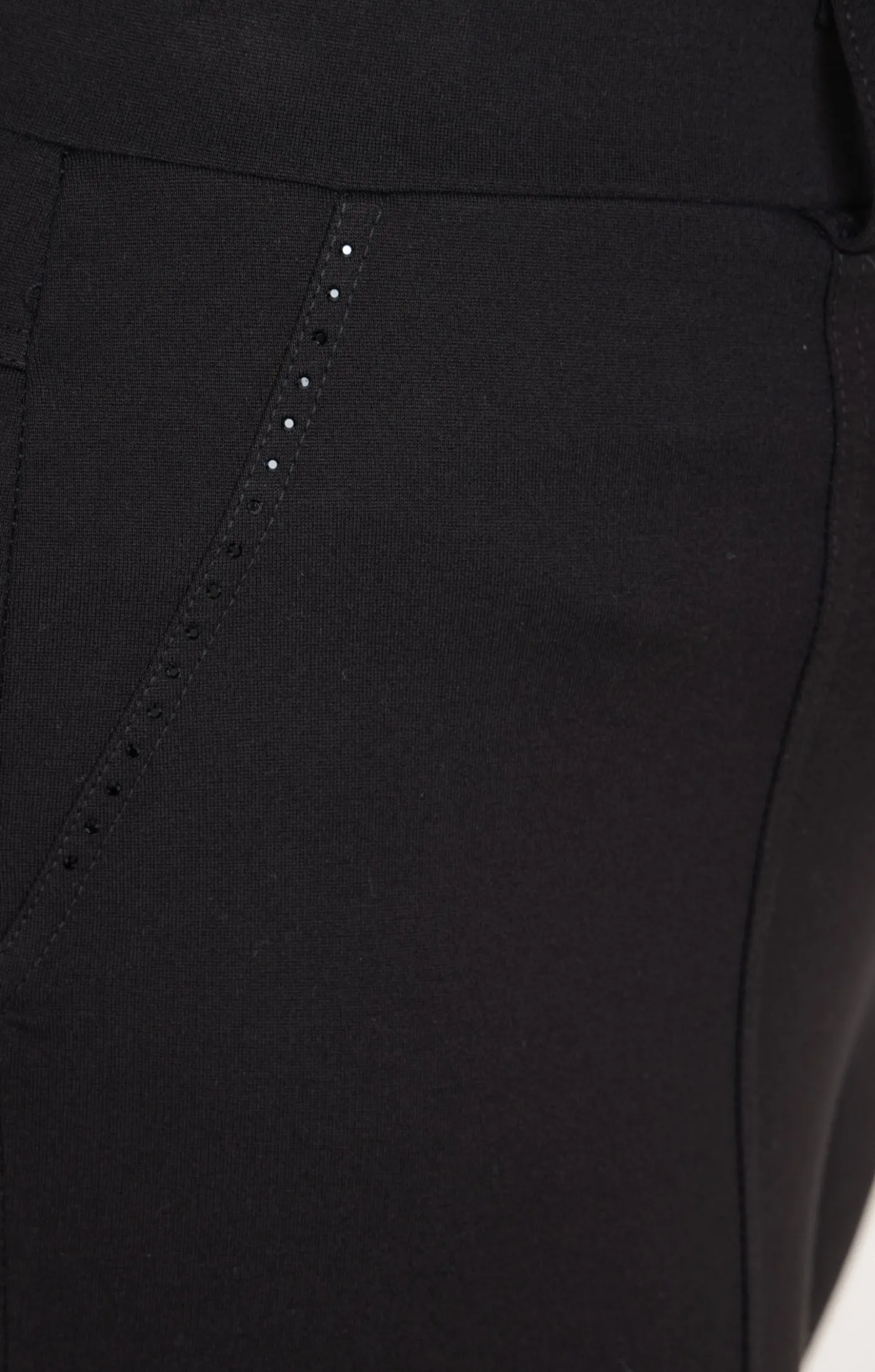 Toscane Boutique Tregging en maille poche décorée| Pantalons
