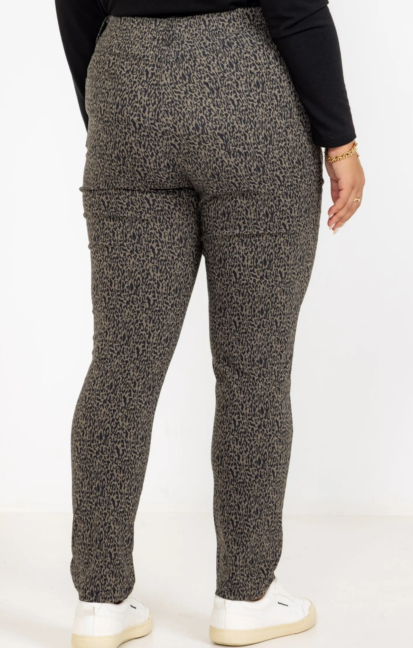 Toscane Boutique Tregging imprimé léopard| Pantalons