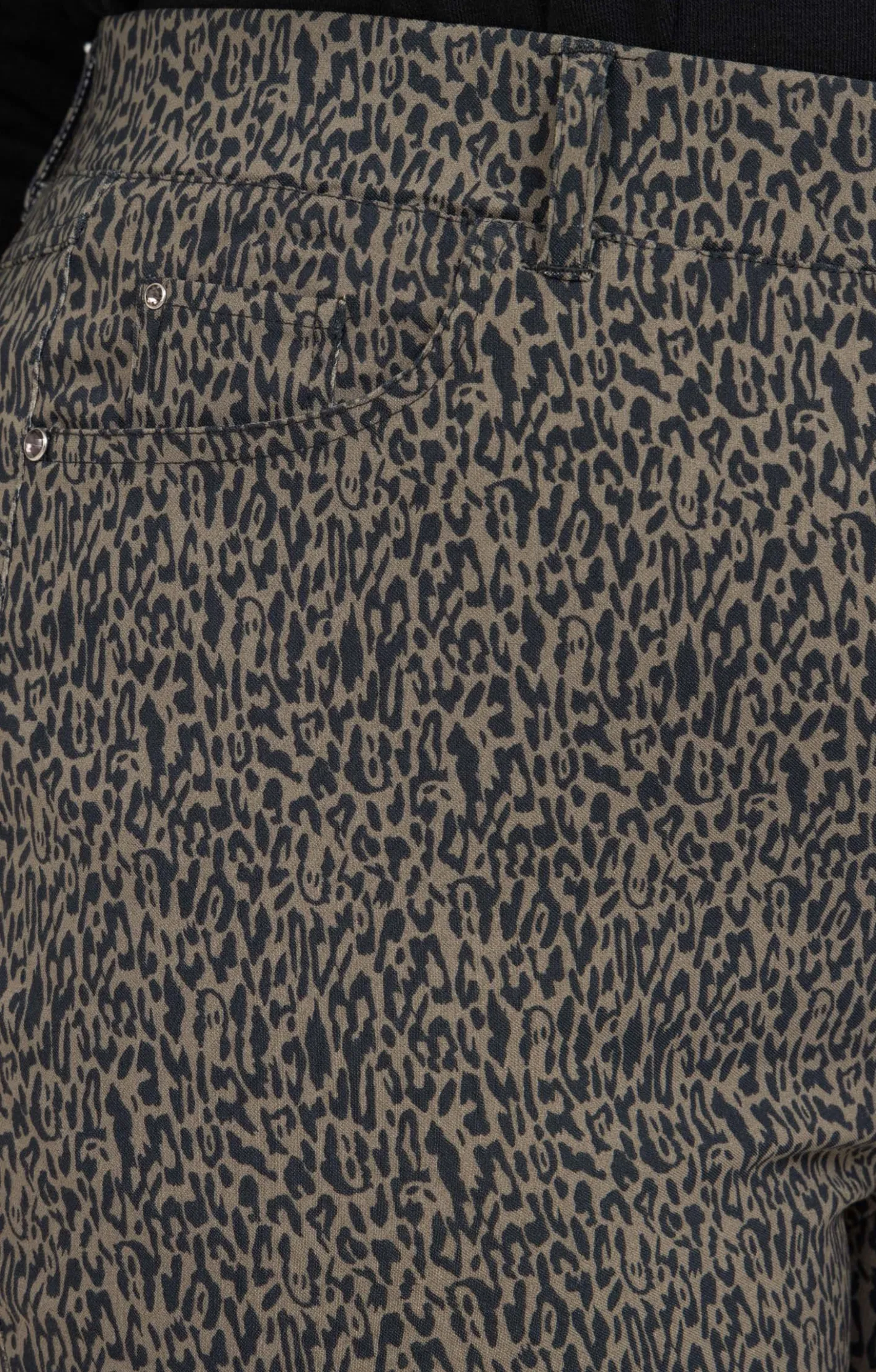 Toscane Boutique Tregging imprimé léopard| Pantalons