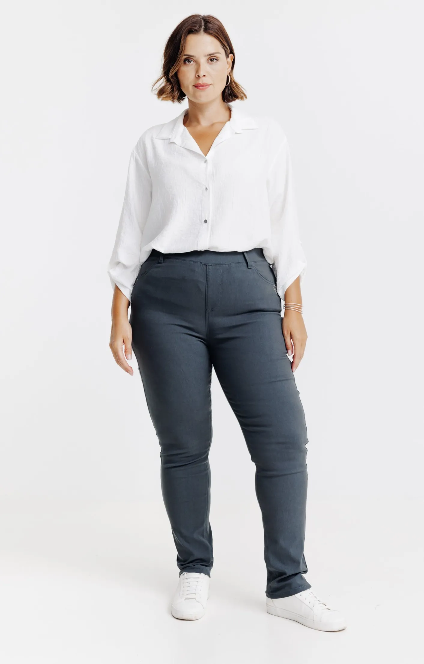 Toscane Boutique Tregging uni stretch| Pantalons