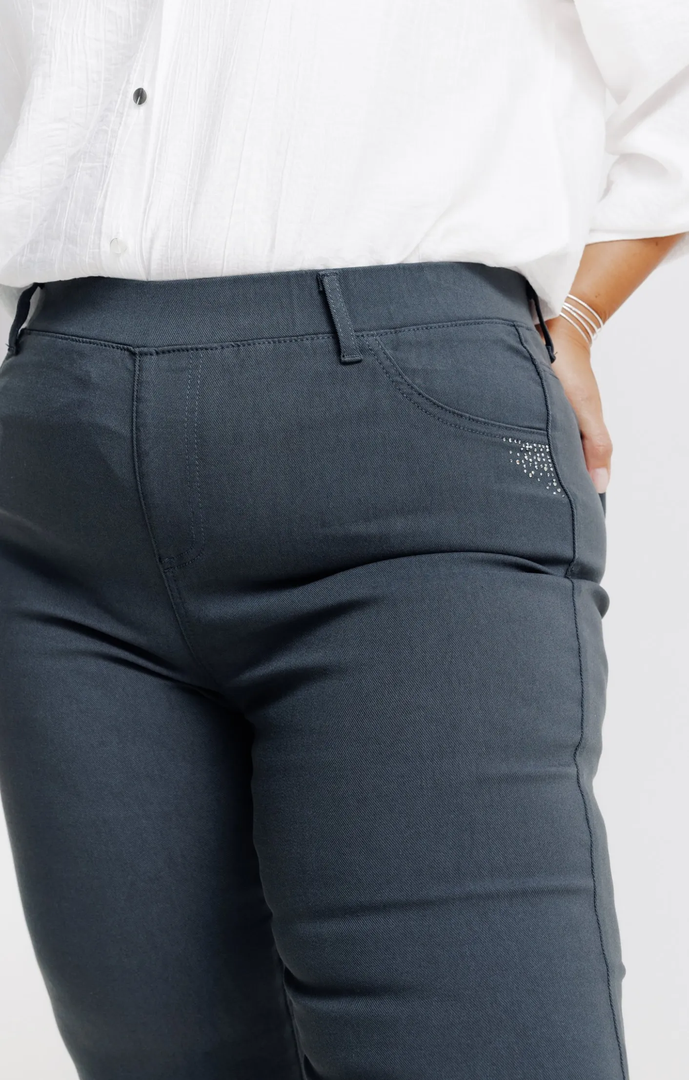 Toscane Boutique Tregging uni stretch| Pantalons