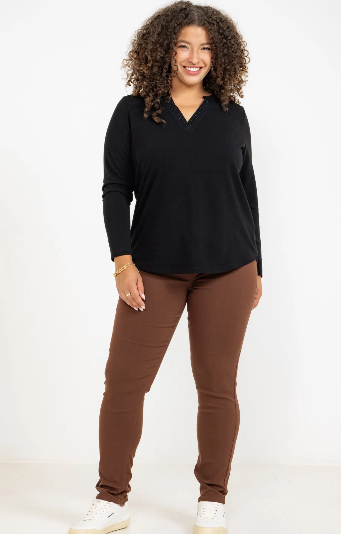Toscane Boutique Tregging uni stretch| Pantalons