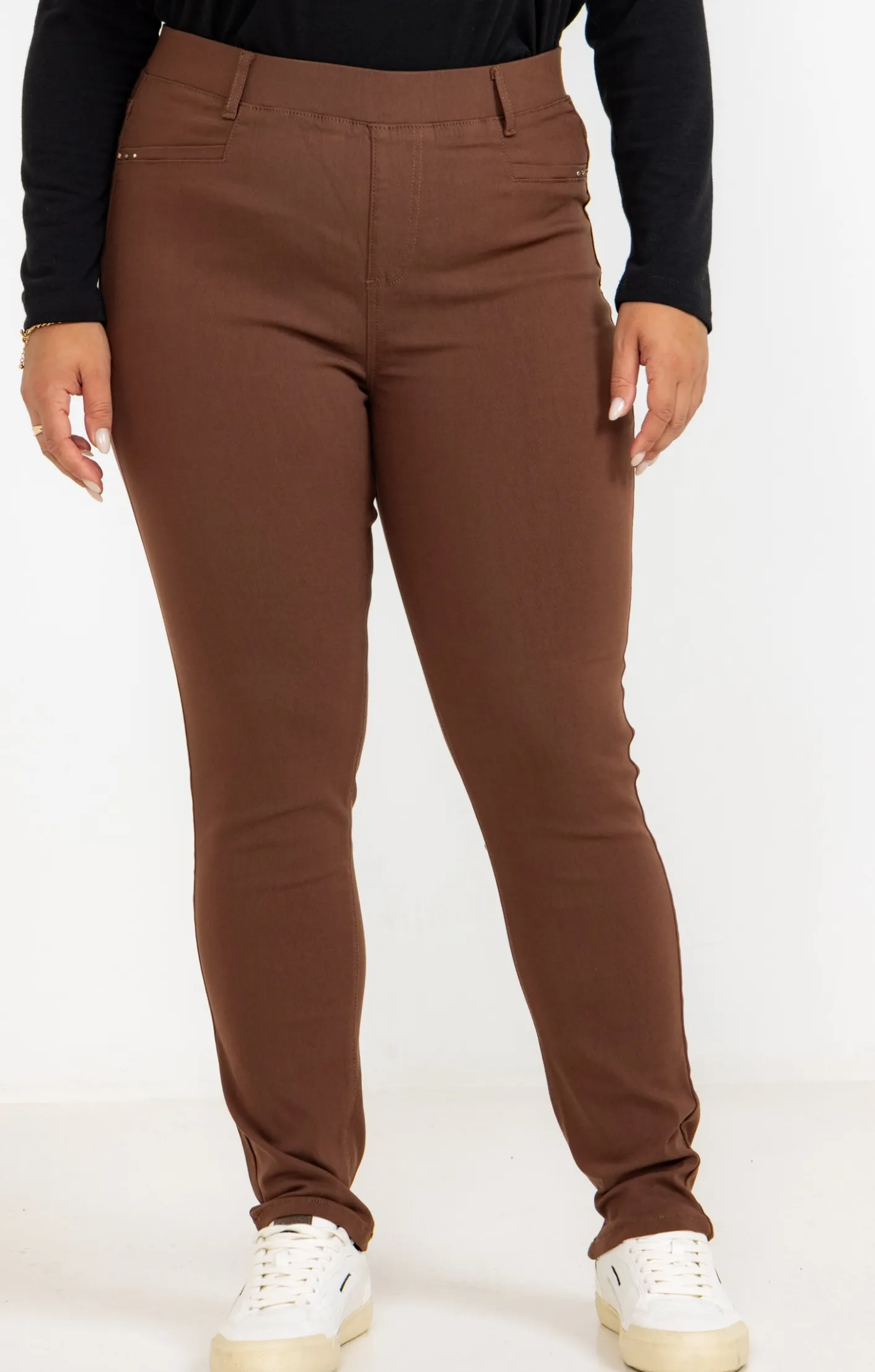 Toscane Boutique Tregging uni stretch| Pantalons